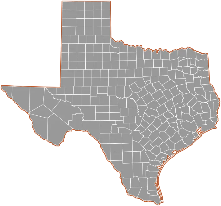 State of Texas Map